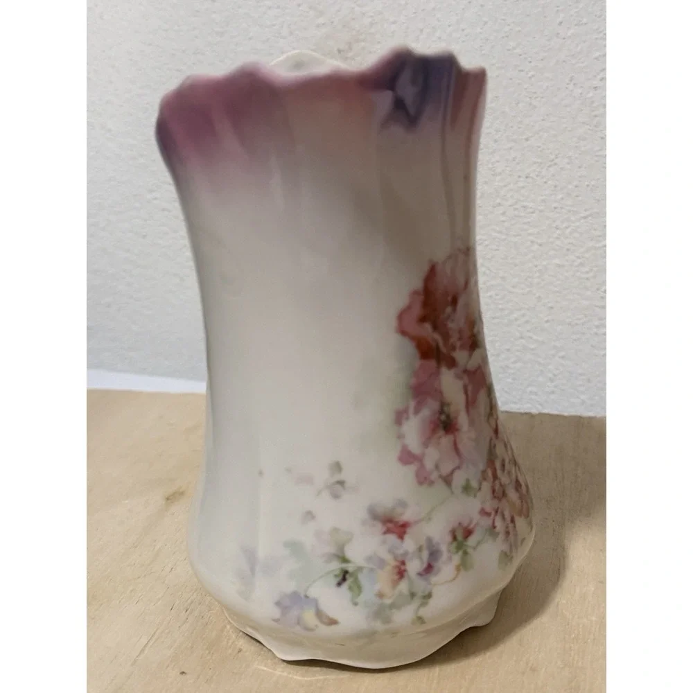 Vintage Lusterware Floral Made in Germany Mini Creamer Pitcher 5